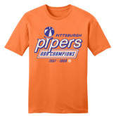 Pittsburgh Pipers 1968 ABA Champions T-shirt